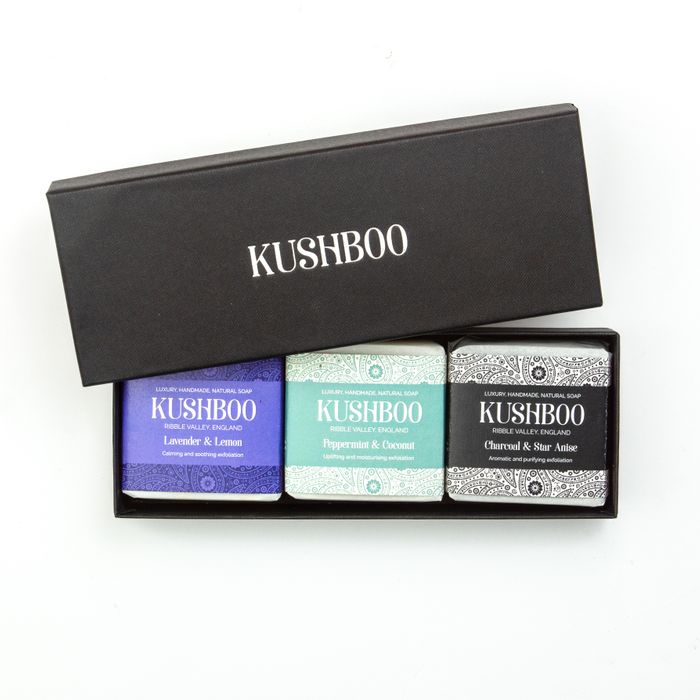 Luxury 3 Soap Gift Box